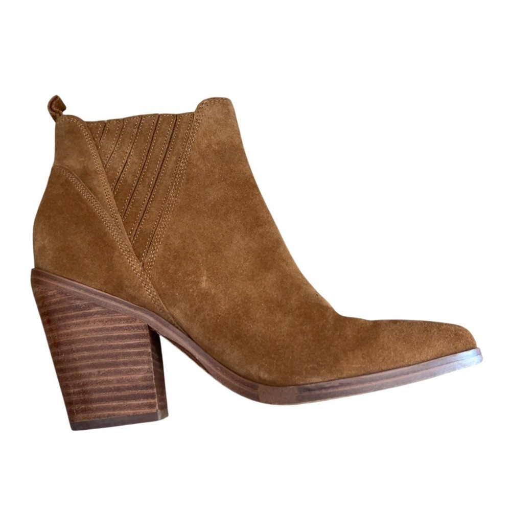 Marc Fisher Gadri Suede Pointed Toe Ankle Boot‎ SZ: 8.5
